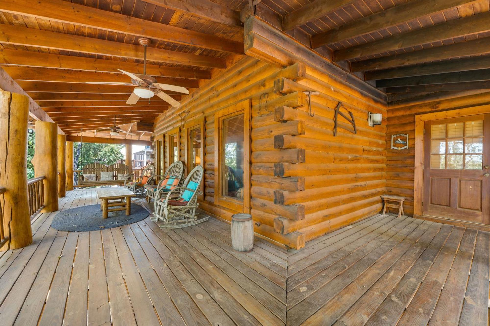 The Lazy K Cabin Cabin Branson Buitenkant foto