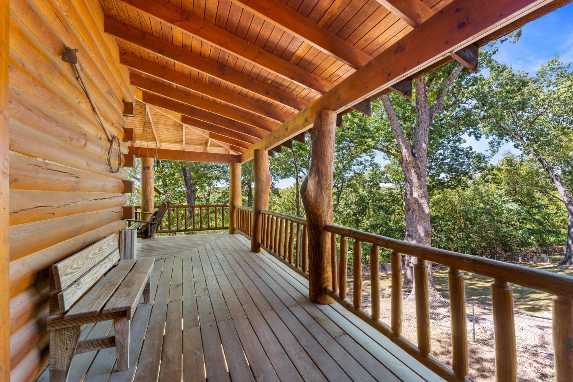 The Lazy K Cabin Cabin Branson Buitenkant foto