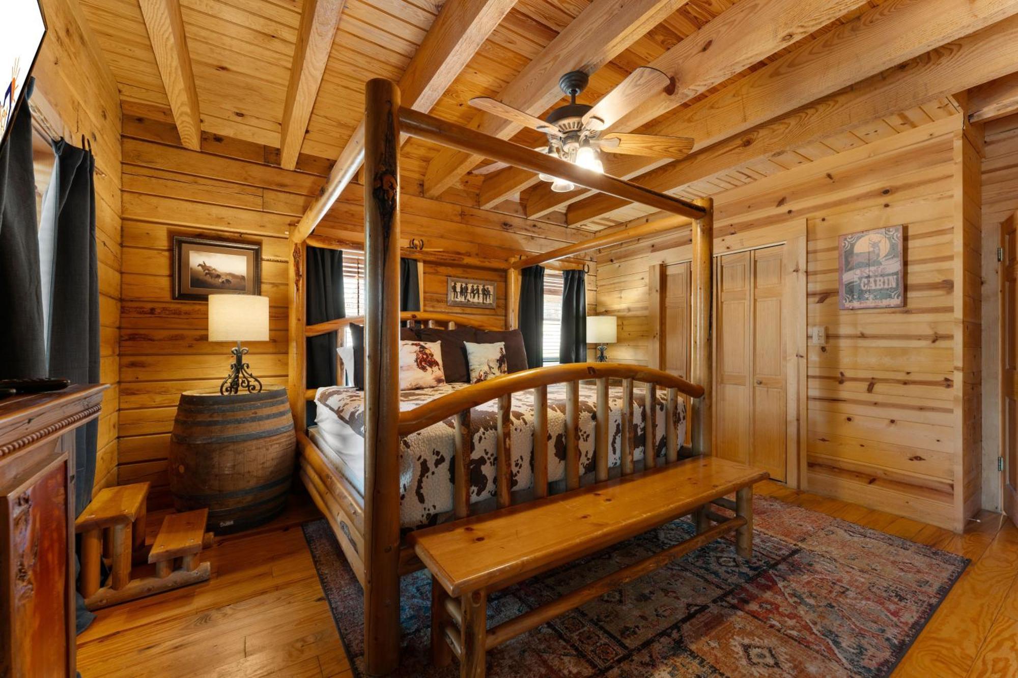 The Lazy K Cabin Cabin Branson Buitenkant foto