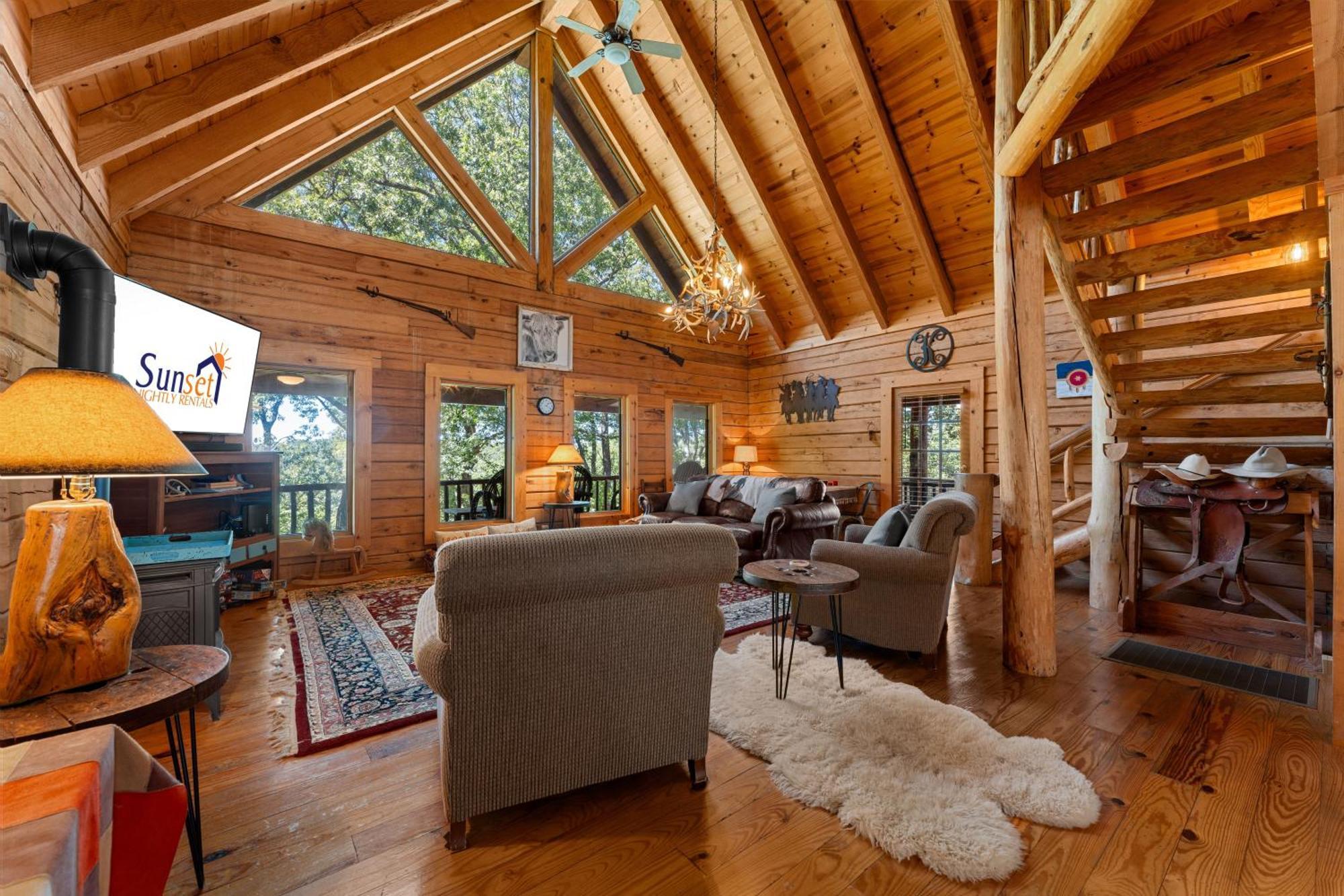 The Lazy K Cabin Cabin Branson Buitenkant foto